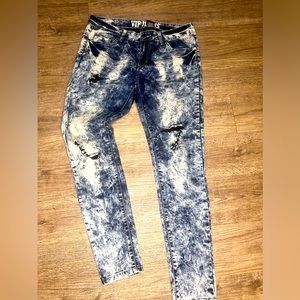 Women’s girls blue jeans